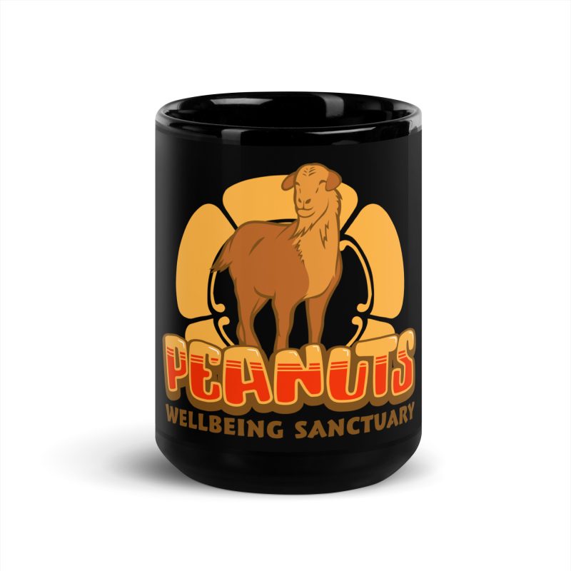 Peanuts Black Mug